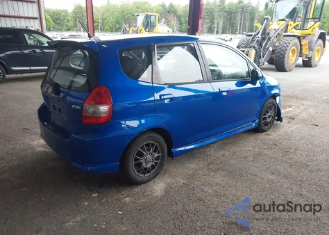 2007 Honda Fit Sport from USA, damaged, VIN JHMGD38667S014334